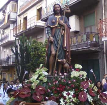 Festa di San Rocco a Barcellona Pozzo di Gotto  a Barcellona Pozzo di Gotto
