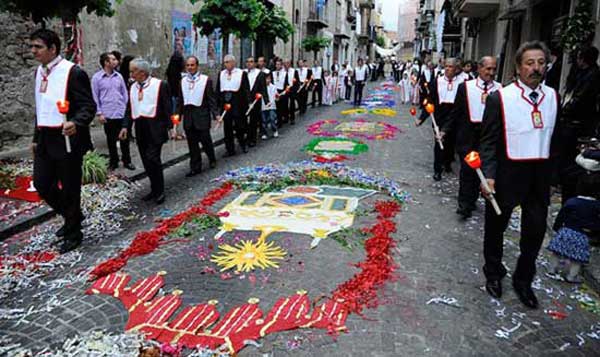 Festa del Corpus Domini a Castelbuono a Castelbuono