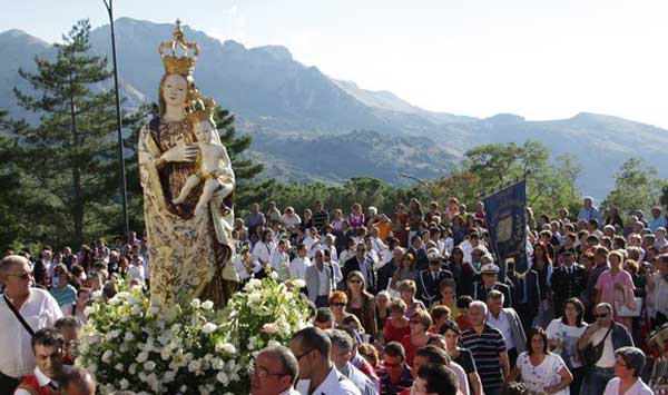 Festa della Madonna di Gibilmanna a Cefalu' a Cefal