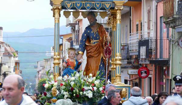 Festa di San Giuseppe a Catenanuova a Catenanuova
