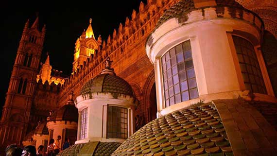 Visite serali sui tetti della Cattedrale di Palermo a Palermo
