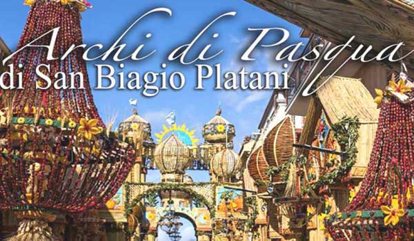 Archi di Pasqua a San Biagio Platani a San Biagio Platani