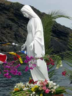 Festa della Madonna dei pescatori ad Ustica a Ustica