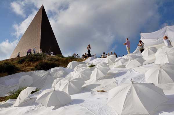 Rito della Luce - Piramide - Fiumara d'Arte a Motta D'Affermo