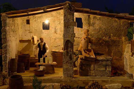 Presepe Artistico semovente a Cinisi a Cinisi