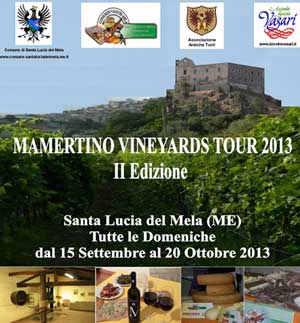 Mamertino Vineyard Tour a Santa Lucia del Mela a Santa Lucia del Mela