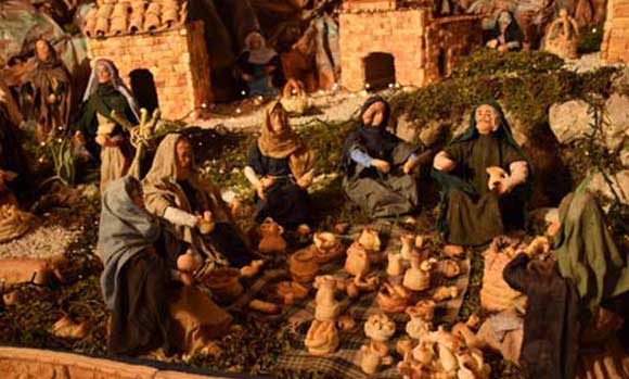 Presepe di Pane a San Biagio Platani a San Biagio Platani