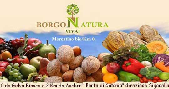 Il Mercatino di Borgo Natura a Catania a Catania