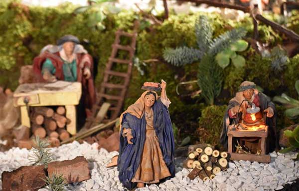 Presepe artistico a San Giovanni La Punta a San Giovanni la Punta