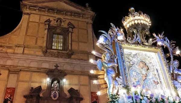 Festa Madonna dell'Elemosina a Biancavilla a Biancavilla